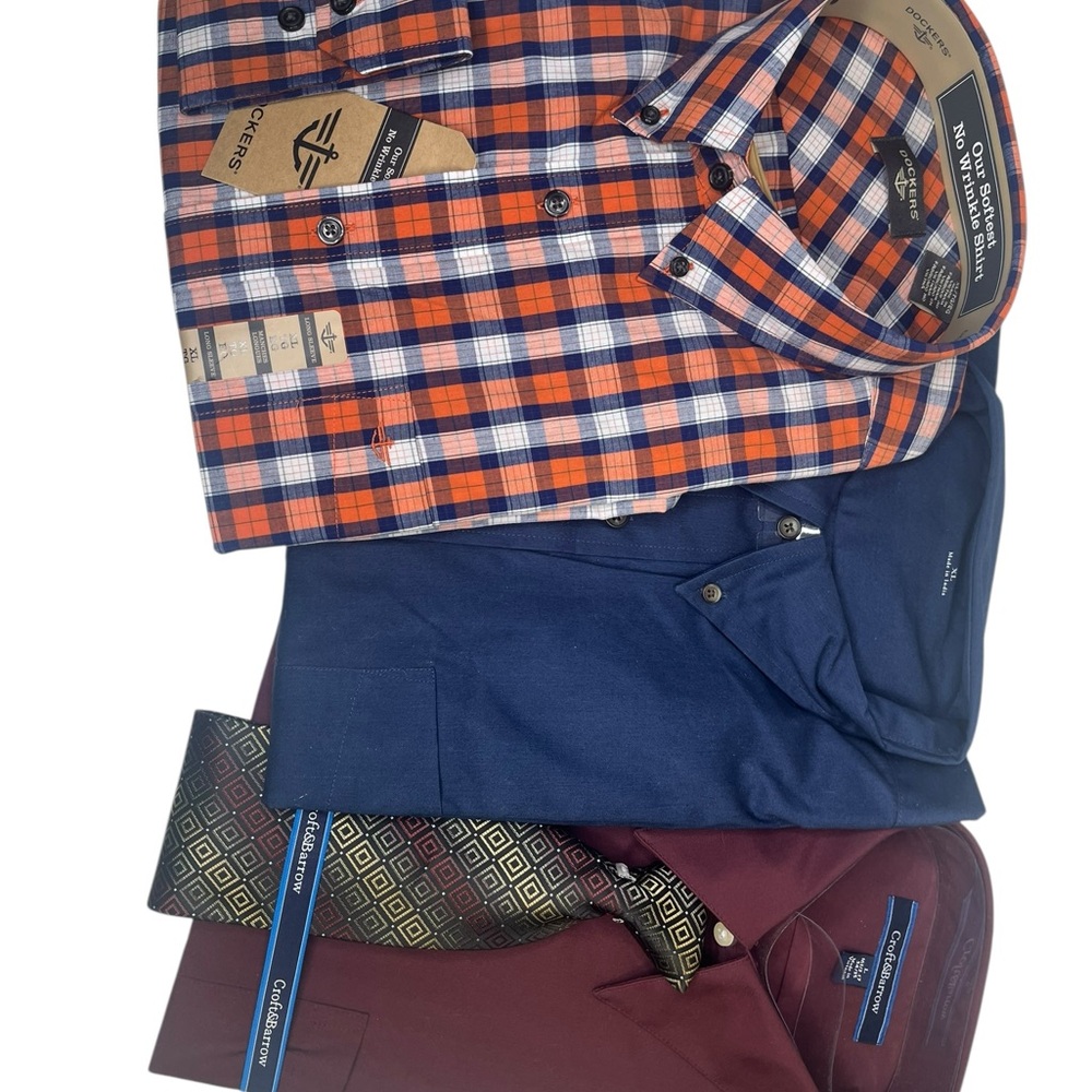 Bundle of 3 XL‎ Button Down Shirts Collared Shirts